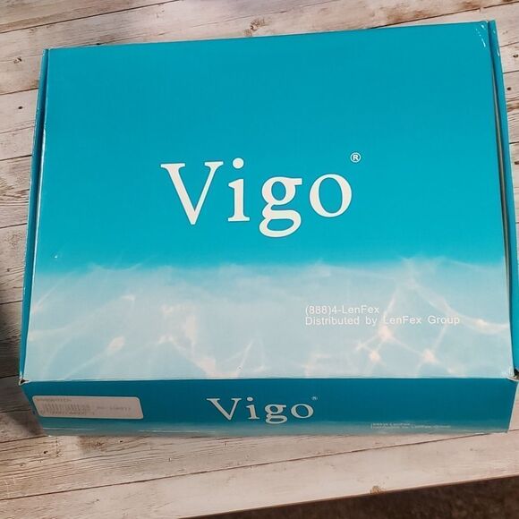 NEW * VIGO VG05001CH Olus Single-Handle Wall Mount Bathroom Faucet in Chrome - Picture 14 of 16